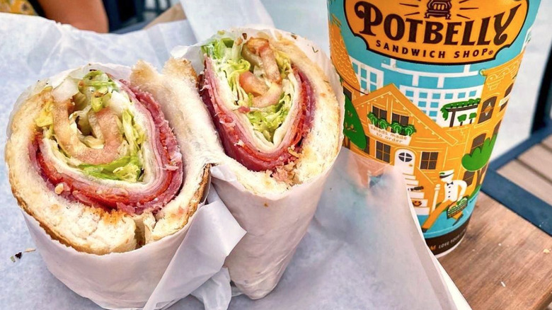 Potbelly's Italian sub