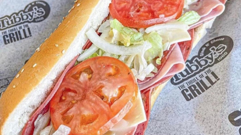 Tubby's Italian sub