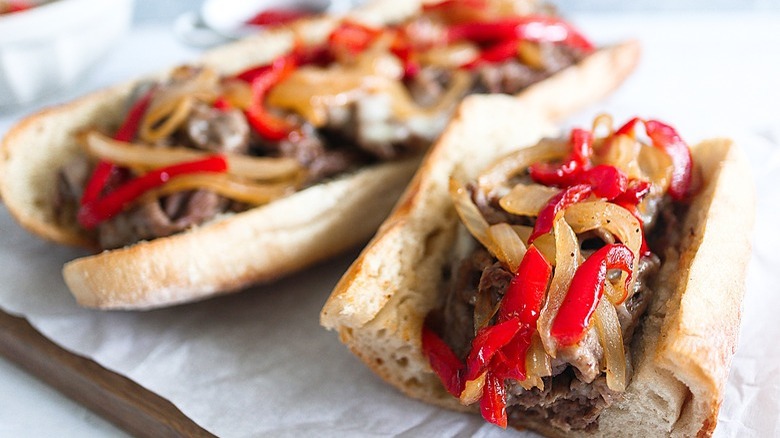 Trader Joe's Philly Cheesesteak