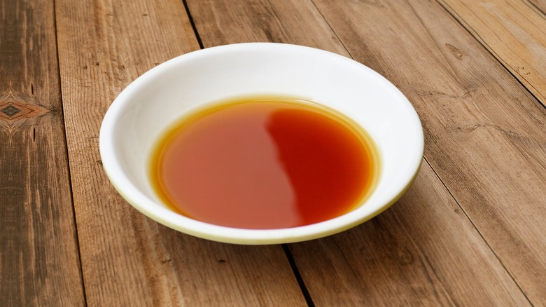 dish of fish sauce