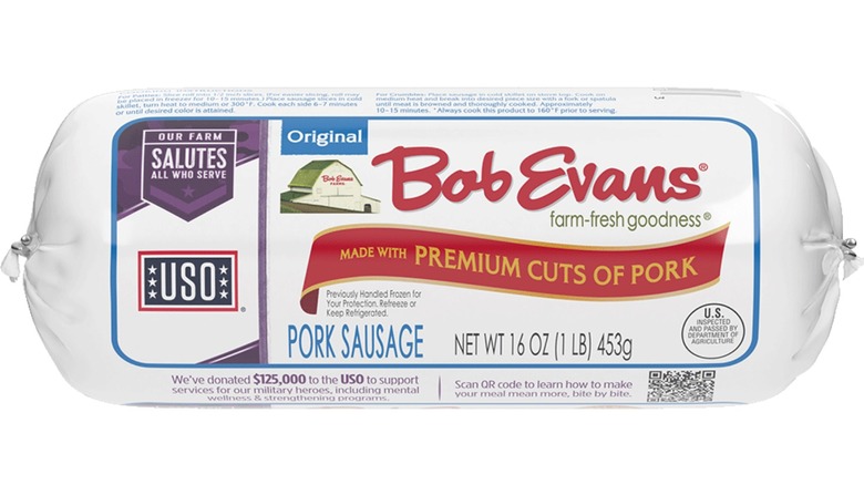 Bob Evans pork sausage roll