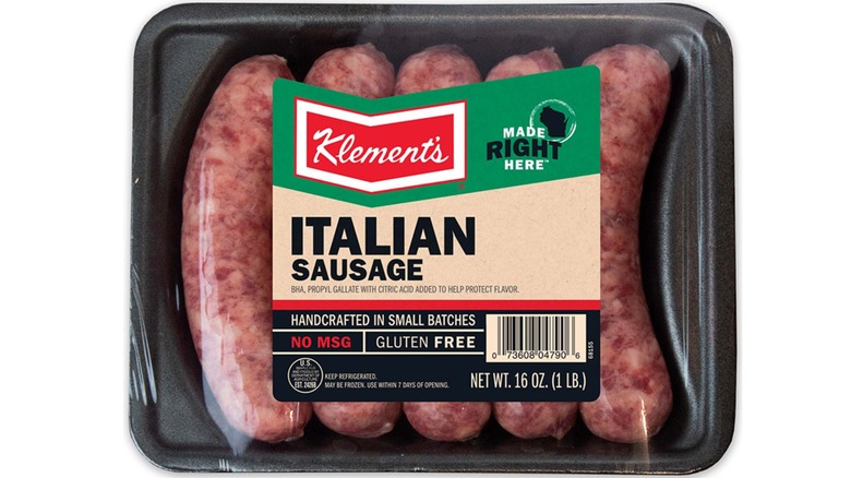 Klement Italian sausage in pack