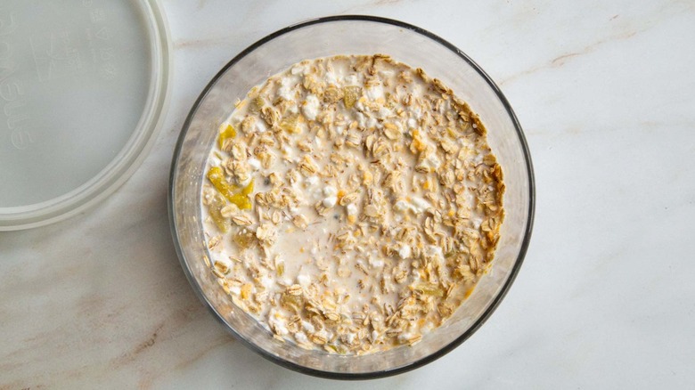 stirred overnight oats