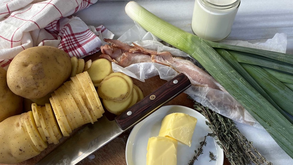 ingredients for scalloped potatoes