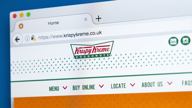 Krispy Kreme Website