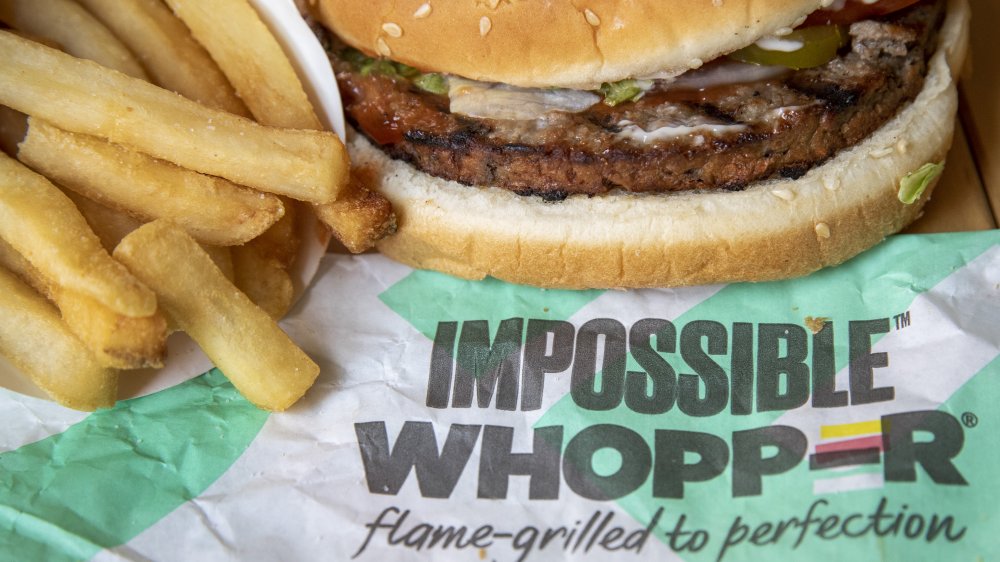 burger kings Impossible Whopper 