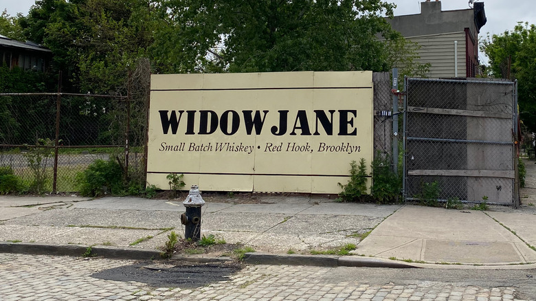 Image of Widow Jane sign