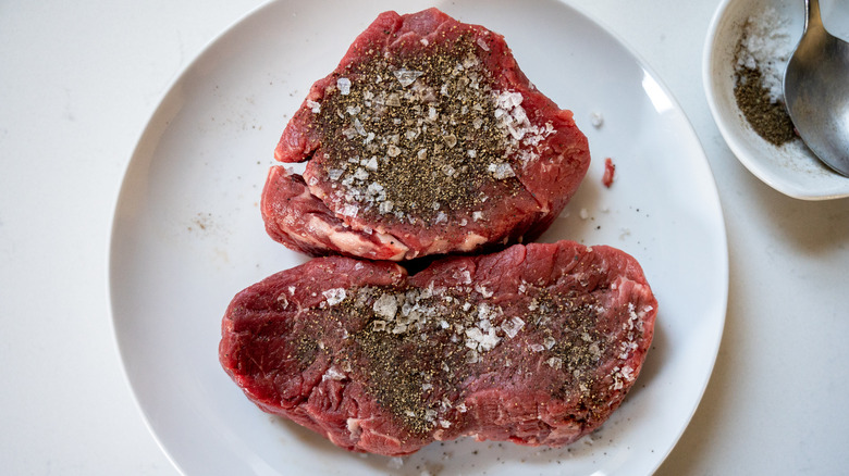 filet mignon salt and pepper