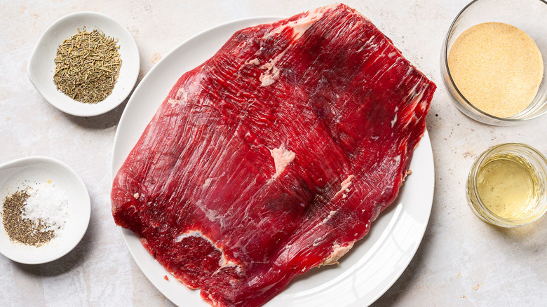 seared flat iron steak ingredients