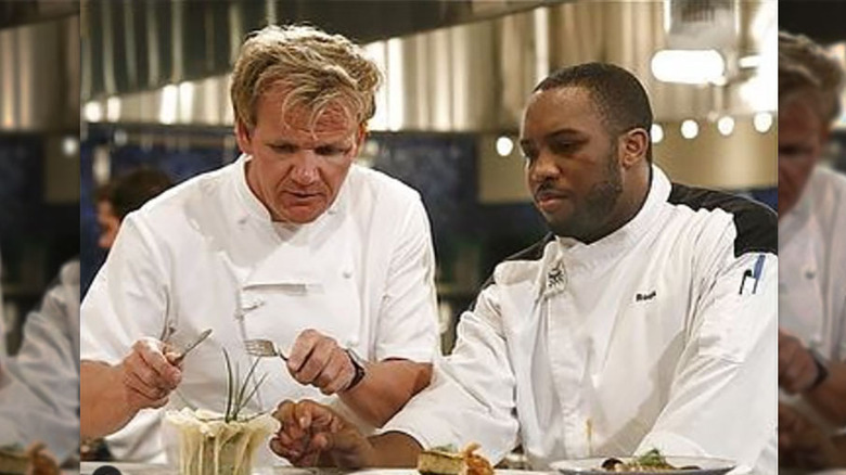 Gordon Ramsay and Rock Harper