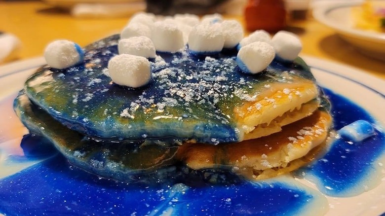 IHOP winter wonderland pancakes