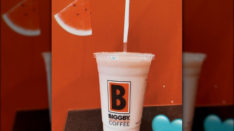 frozen Biggby Coffee drink