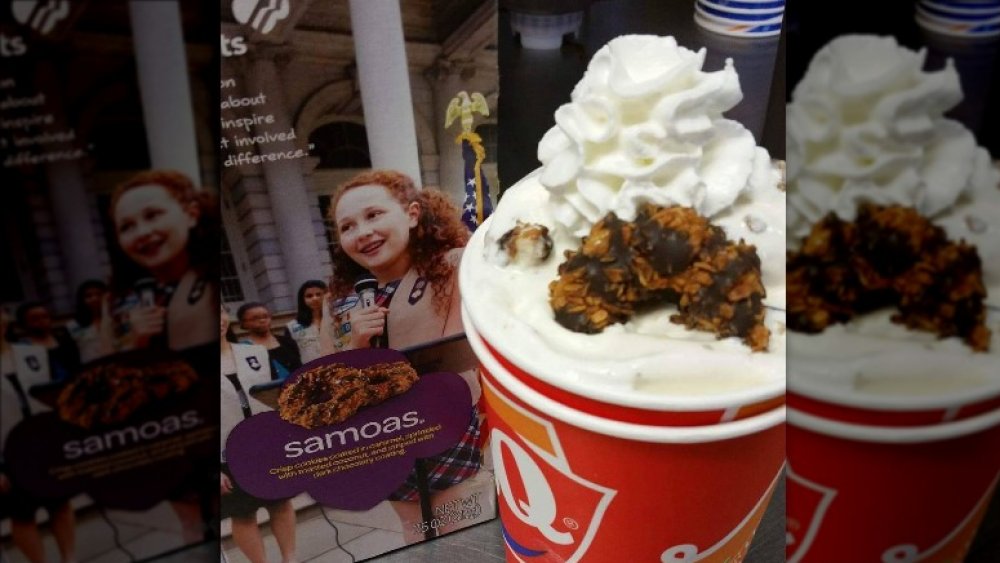 Dairy Queen's Samoa Blizzard