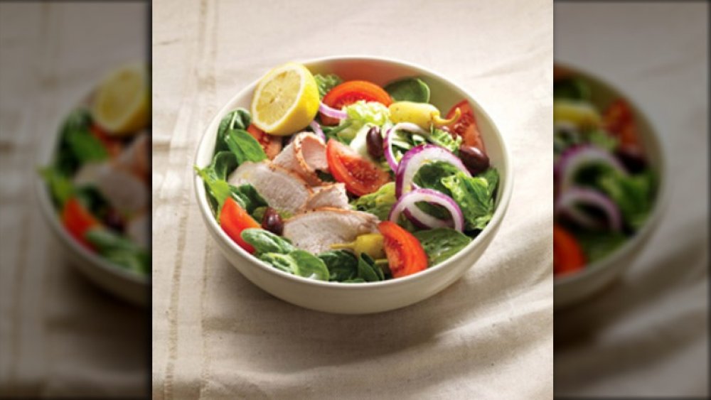 Panera's power Mediterranean roasted turkey salad