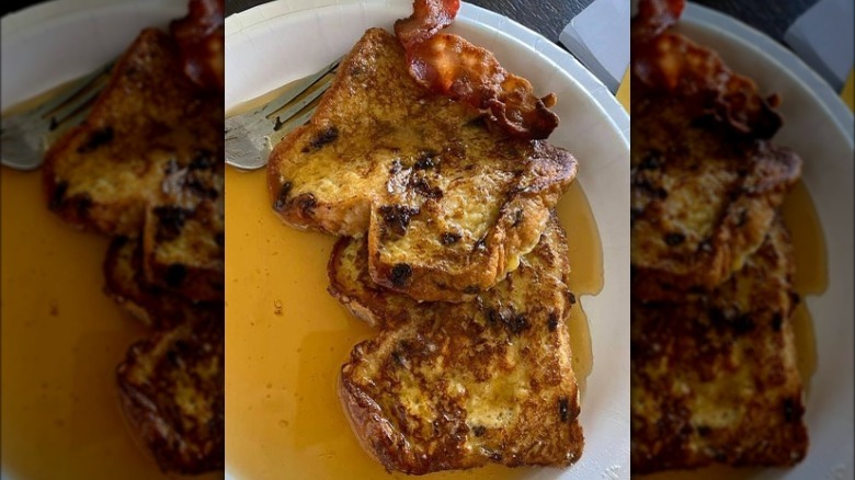 chocolate chip brioche french toast