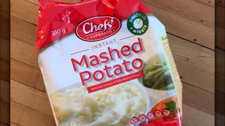 Aldi's instant frozen mashed potatoes 