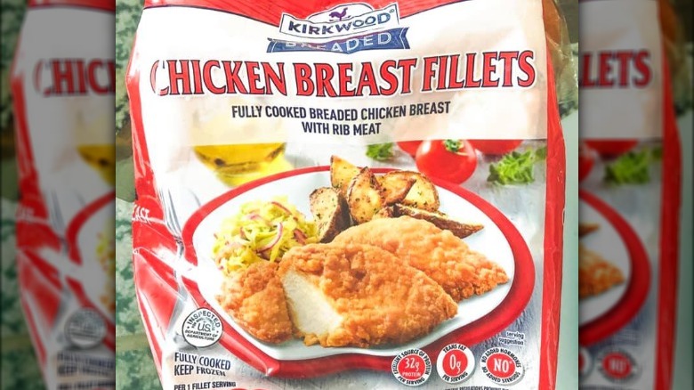 Kirkwood breaded chicken fillet bag 