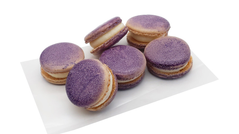 Whole Foods lavender macarons