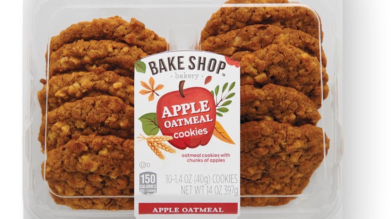 box of Apple oatmeal cookies