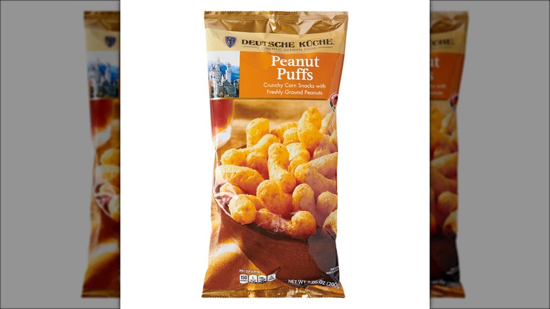 Bag of peanut puffs