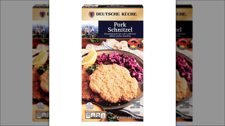 Package of pork schnitzel