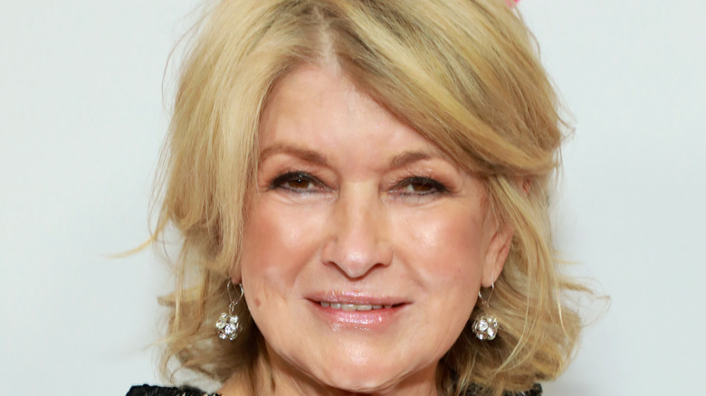 Martha Stewart closeup