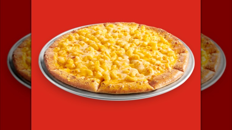 Mac & Cheese pizza from Cicis