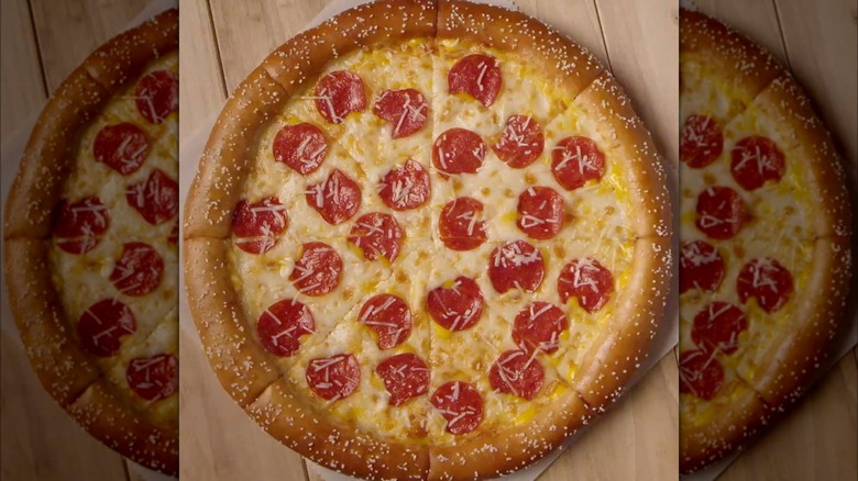 Pretzel Crust from Little Caesars 