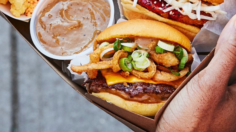 Korean BBQ burger from Shake Shack 