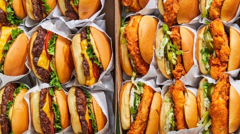 Shake Shack burgers