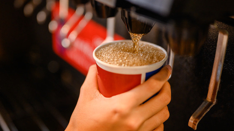 soda fountain dispenser