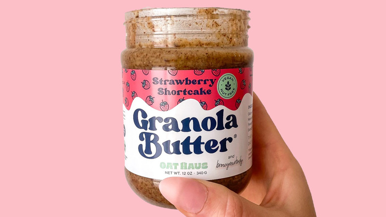 Oat Haus granola butter jar