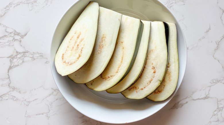 eggplant slices