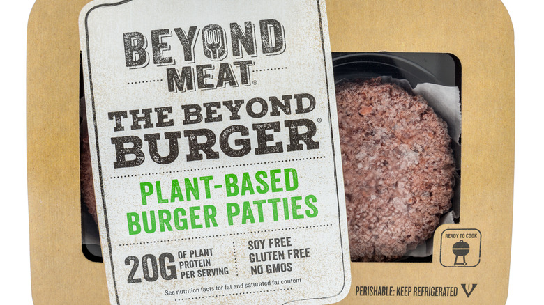 The Beyond Meat burger