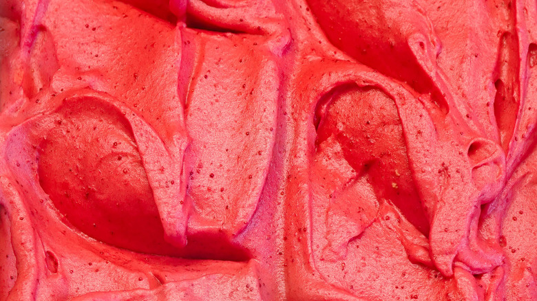 Sorbet closeup