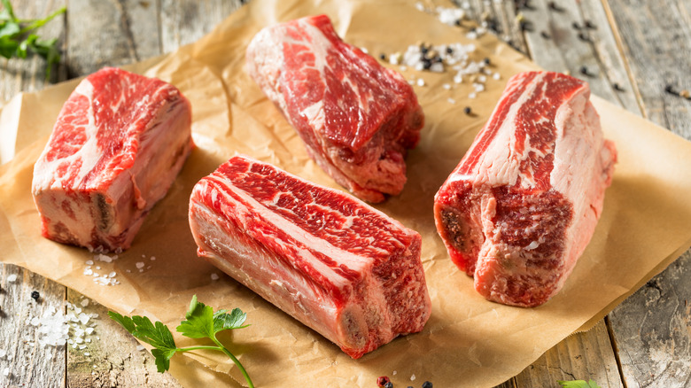 bone-in short ribs