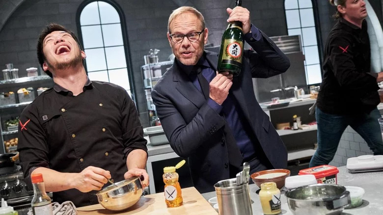 Shota Nakajima and Alton brown