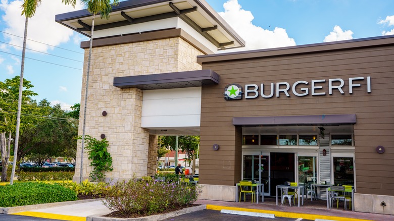 BurgerFi restaurant exterior