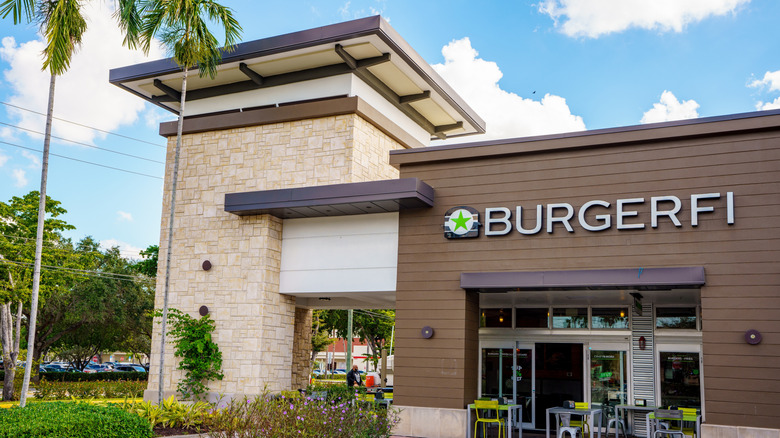 BurgerFi restaurant exterior