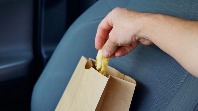 fries in the car