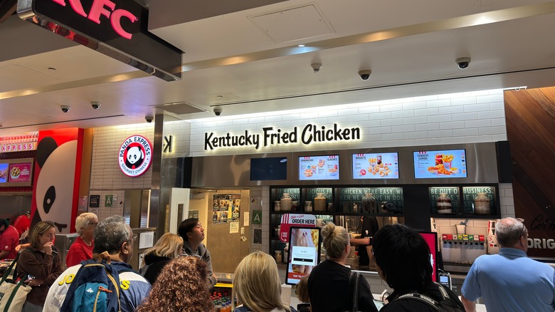 Crowd at KFC