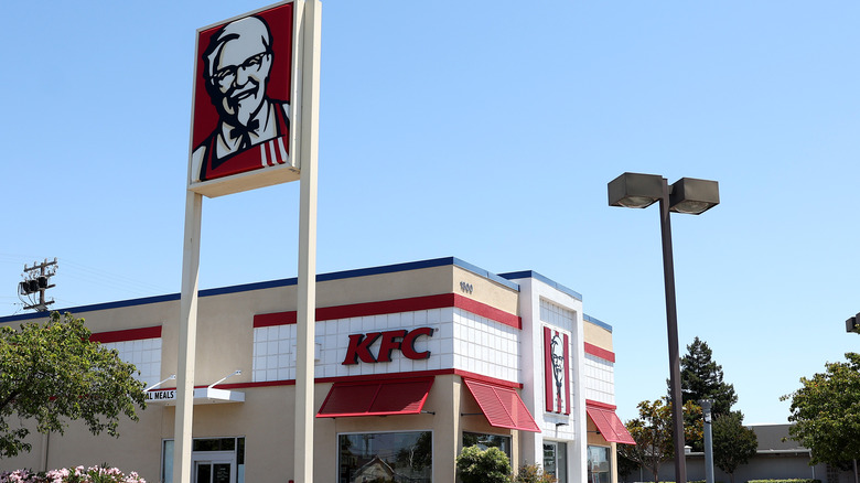 KFC restaurant exterior