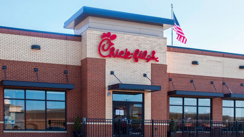 Exterior of Chick-fil-A