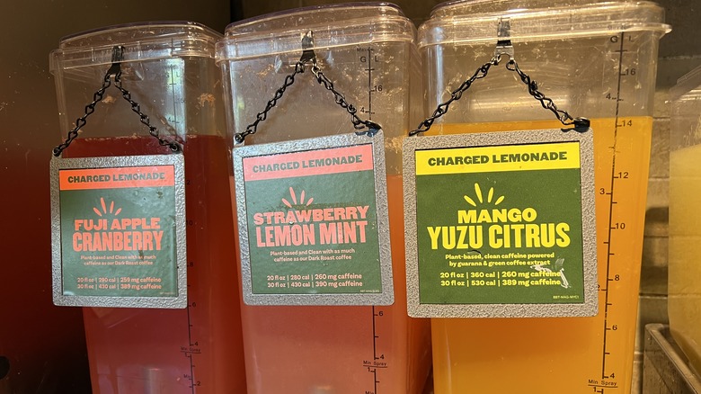 Charged Lemonades from Panera 