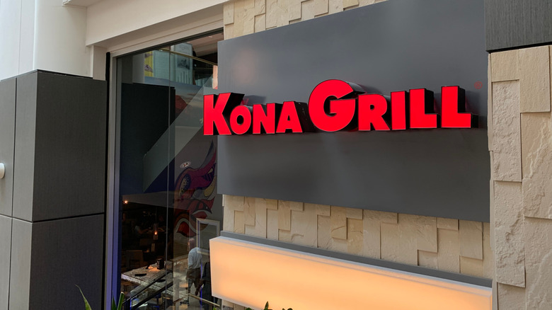 Kona Grill restaurant exterior and signage