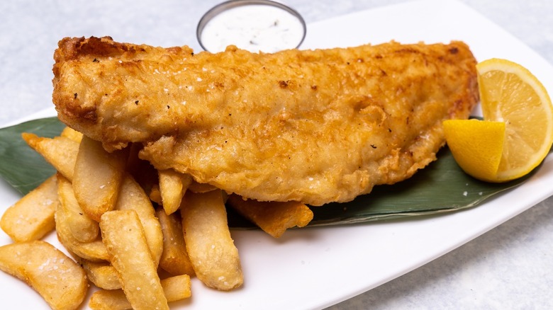 Fish and fries from Kona Grill