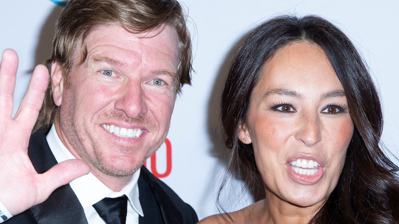 Chip and Joanna Gaines smiling