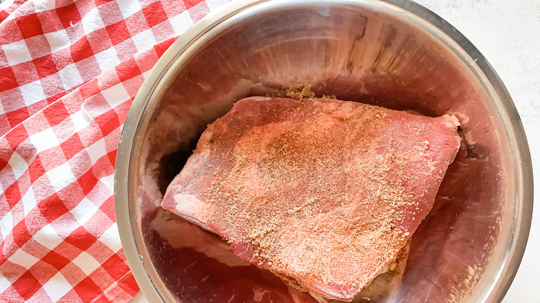 dry rub on brisket