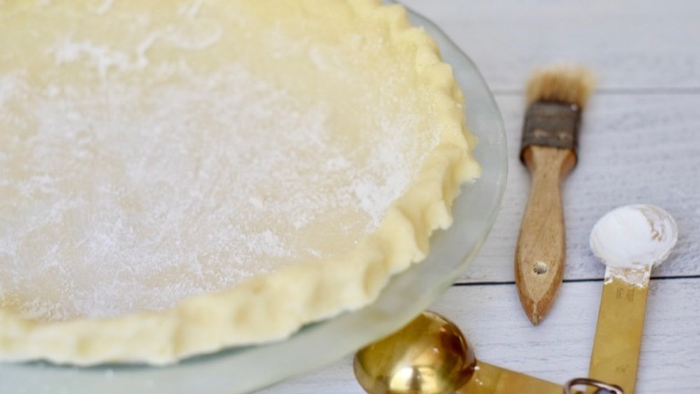 pie crust with cornstarch