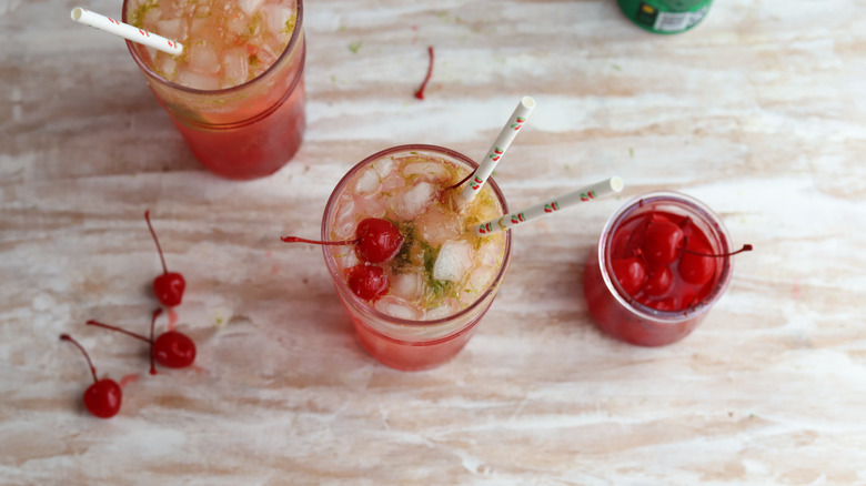 copycat sonic cherry limeade drinks